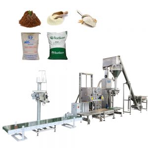 ნახევრად ავტომატური საზომი მანქანა ფხვნილის პროდუქტისთვის