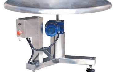 მბრუნავი ჩანთა შეგროვების მაგიდა