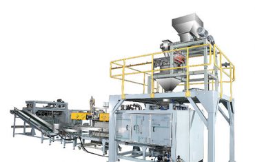 ZL25F მოდელის ავტომატური ფხვნილის ნაქსოვი ჩანთების შესაფუთი მანქანა