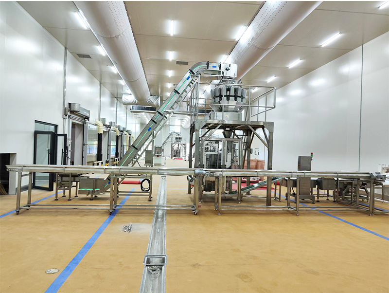 ავტომატური შესაფუთი მანქანა forzen food