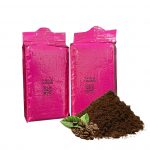 ავტომატური აგურის ვაკუუმური ტომრის შესაფუთი მანქანა 250 გრამი ყავის ფხვნილისთვის