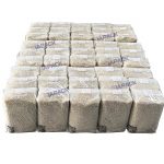 ავტომატური ბრტყელი ქვედაბოლო ზედა სტიკერის ჩანთით, რომელიც ქმნის მარცვლეულის შემავსებელ მანქანას